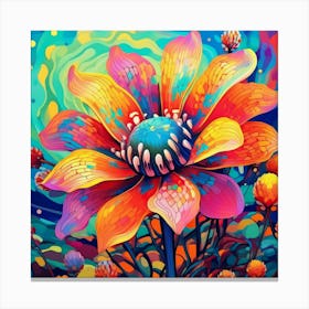 Colorful Flower Canvas Print