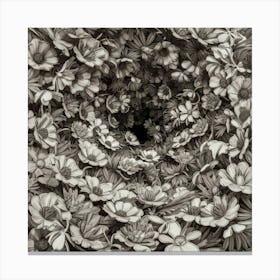 Flower Vortex Canvas Print