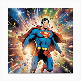 Superman 29 Canvas Print