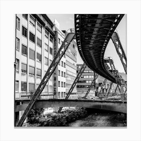 Bridge Over The River Canvas Print