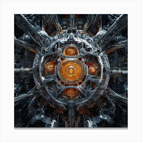 Spaceship Canvas Print