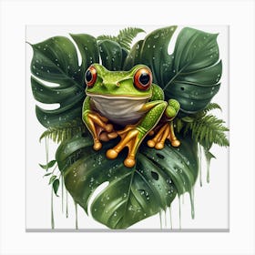 Tree Frog Canvas Print