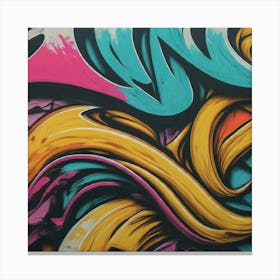 Street Art Canvas Print