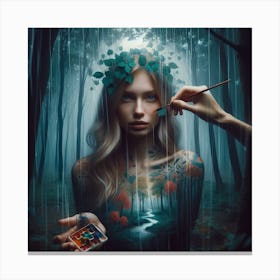 In The Forest Canvas Print