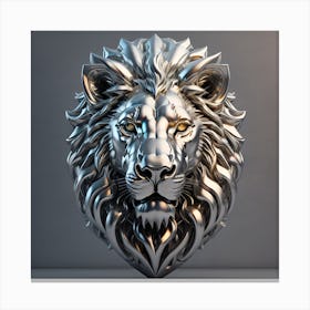 Lion Head Canvas Print