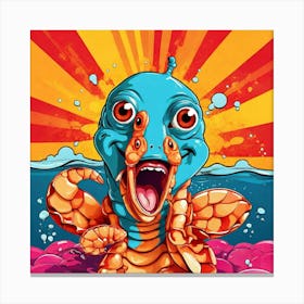 Octopus 85 Canvas Print