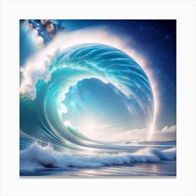 Wave of change Canvas Print