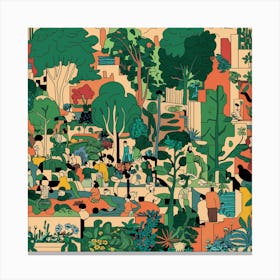 Garden Of Life Canvas Print