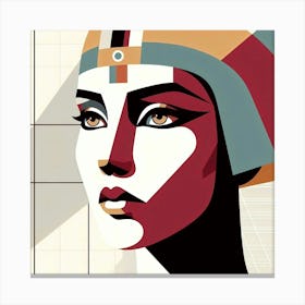 Cleopatra Portrait Artwork 126 Canvas Print