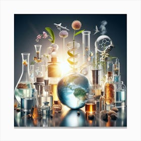 Chemistry Stock Photos And Royalty-Free Images Canvas Print
