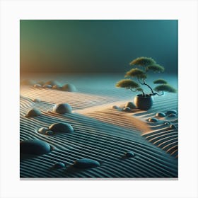 Japanese Landscape Canvas Print