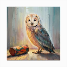 Barn Owl 2 Canvas Print