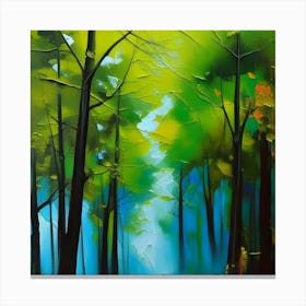 Into The Garden Landscape Painting Art Print Canvas Print