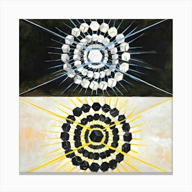 Group IX,SUW No. 8, The Swan, No. 8 (1915) Hilma af Klint Canvas Print