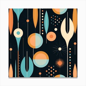 Retro Pattern 1 Canvas Print