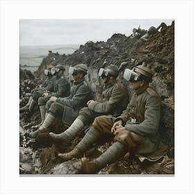 World War I Prochronism Canvas Print