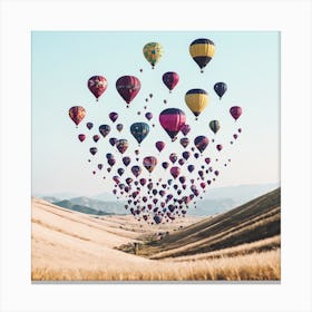 Hot Air Balloons 4 Canvas Print