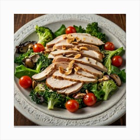 Chicken Salad Canvas Print