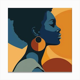 Afro-American Woman 29 Canvas Print