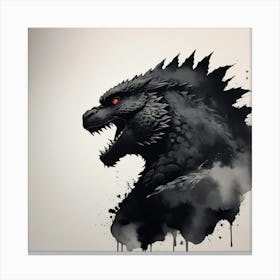 Godzilla 1 Canvas Print