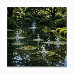 Japanese Garden 11 Canvas Print