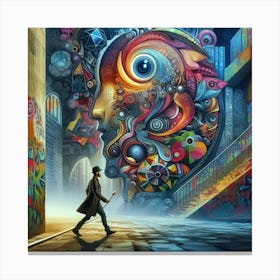 Psychedelic Art 40 Canvas Print