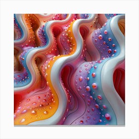 Abstract Fractals Canvas Print