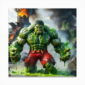 Incredible Hulk 1 Canvas Print