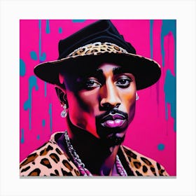 Tupac 4 Canvas Print