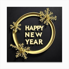 Happy New Year 10 Canvas Print