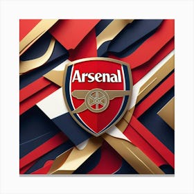 Arsenal F.C Logo Wall Art 5 Canvas Print