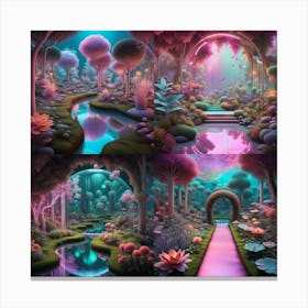 Fairytale Forest 3 Canvas Print