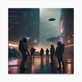 Cyberpunk 2077 Canvas Print