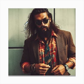 Aquaman Canvas Print