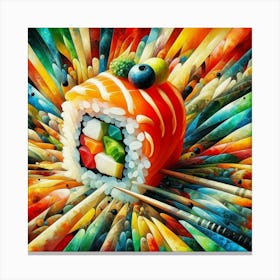 Sushi Canvas Print