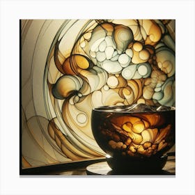 Tea Art 240 Canvas Print