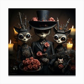 Day Of The Dead Canvas Print