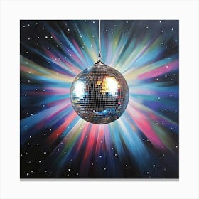 Disco Ball Art 17 Canvas Print