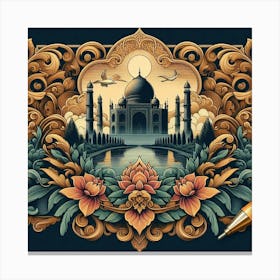 Taj Mahal 6 Canvas Print