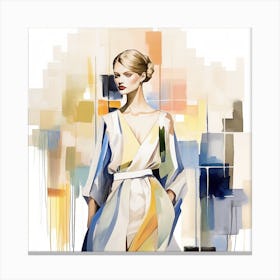 Fashion Illustration 2 Canvas Print