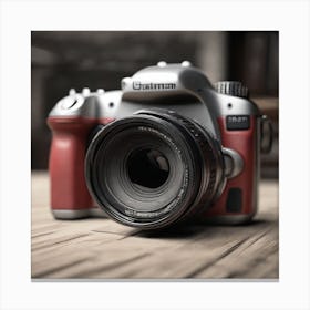 Canon Dslr Canvas Print