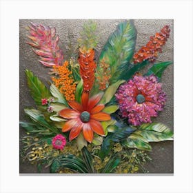 Jungle Bouquet 14 Canvas Print