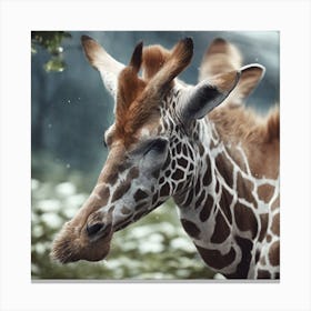 Giraffe Canvas Print