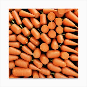 Carrots For Sale 4 Canvas Print