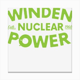 Winden Nuclear Power Plant Canvas Print