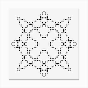 Dot Mandala 02 Canvas Print