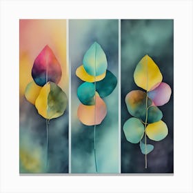 Natures in three Canvas Print