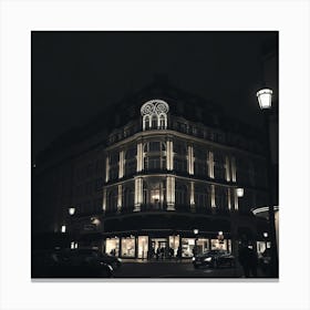 Paris At Night Stock Videos & Royalty-Free Footage Canvas Print