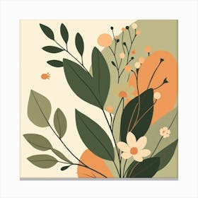 Floral Arrangement Canvas Print