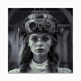 Steampunk Girl 11 Canvas Print